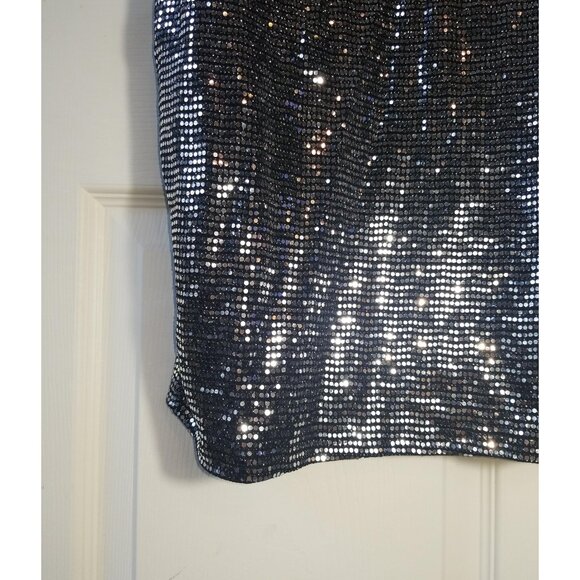 Mind code silver sequin bodycon dress - Picture 5 of 5